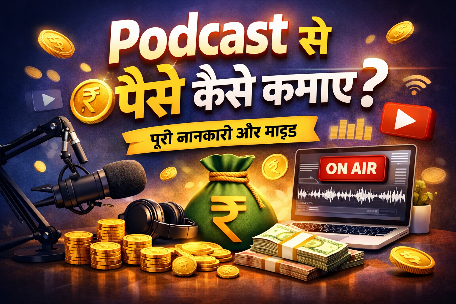 Podcast Se Paise Kaise Kamaye