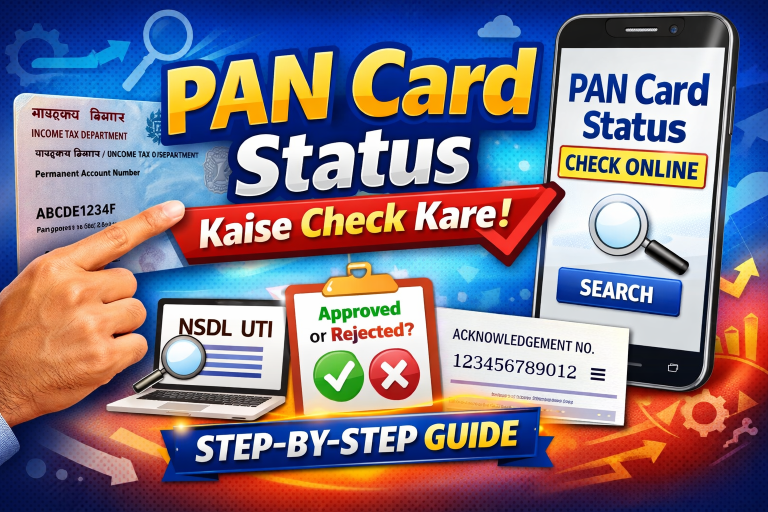 Pan Card Status Kaise Check Kare