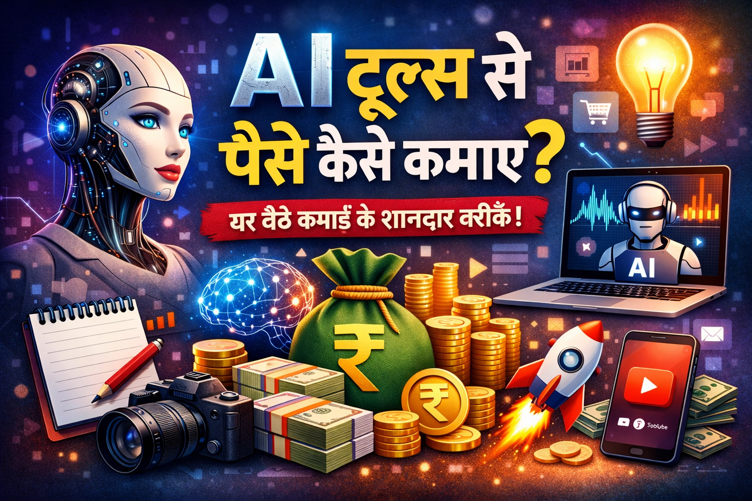 AI Se Paise Kaise Kamaye