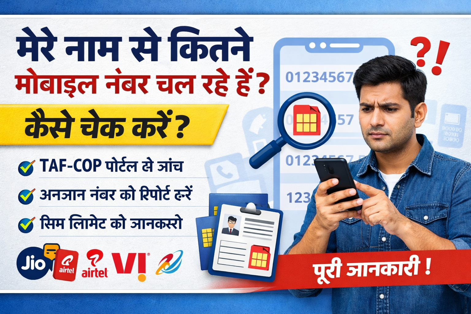 Mere Naam Par Kitne Mobile Number Chal Rahe Hai