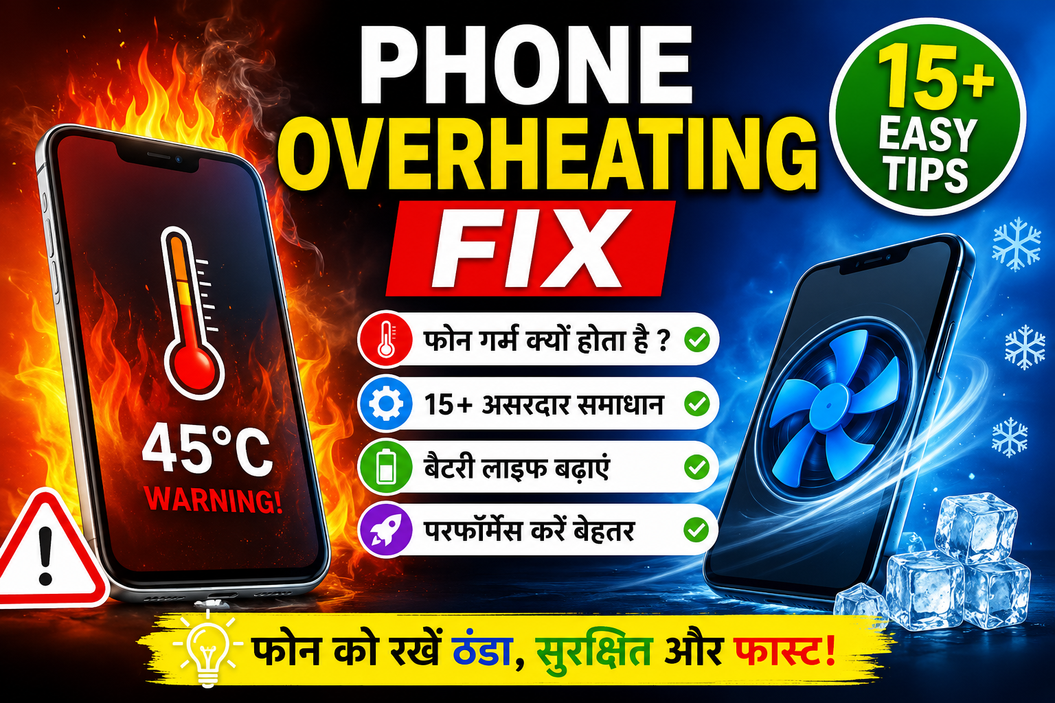 phone garam hone se kaise bachaye