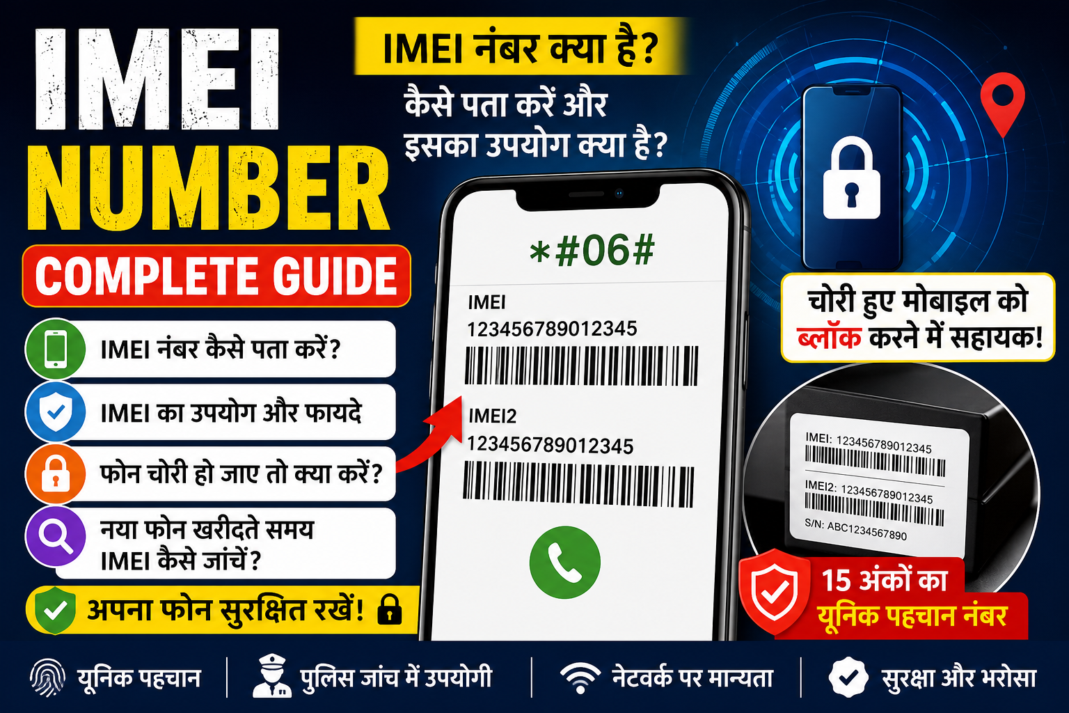 IMEI Number Benefits in Hindi
