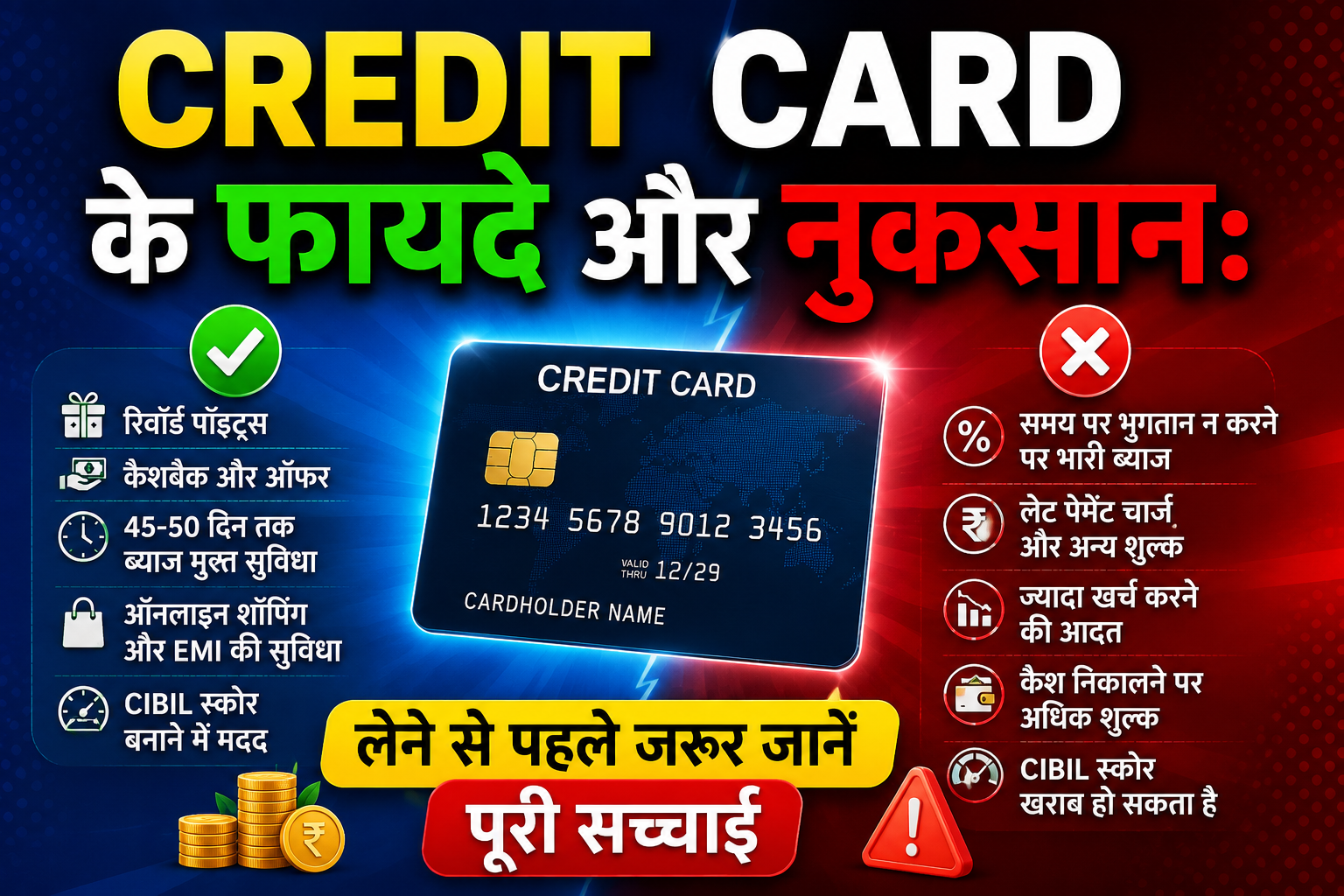 Credit Card Ke Benefits In Hindi