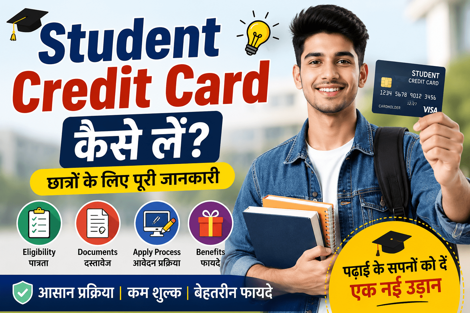 Student Credit Card Kaise Le