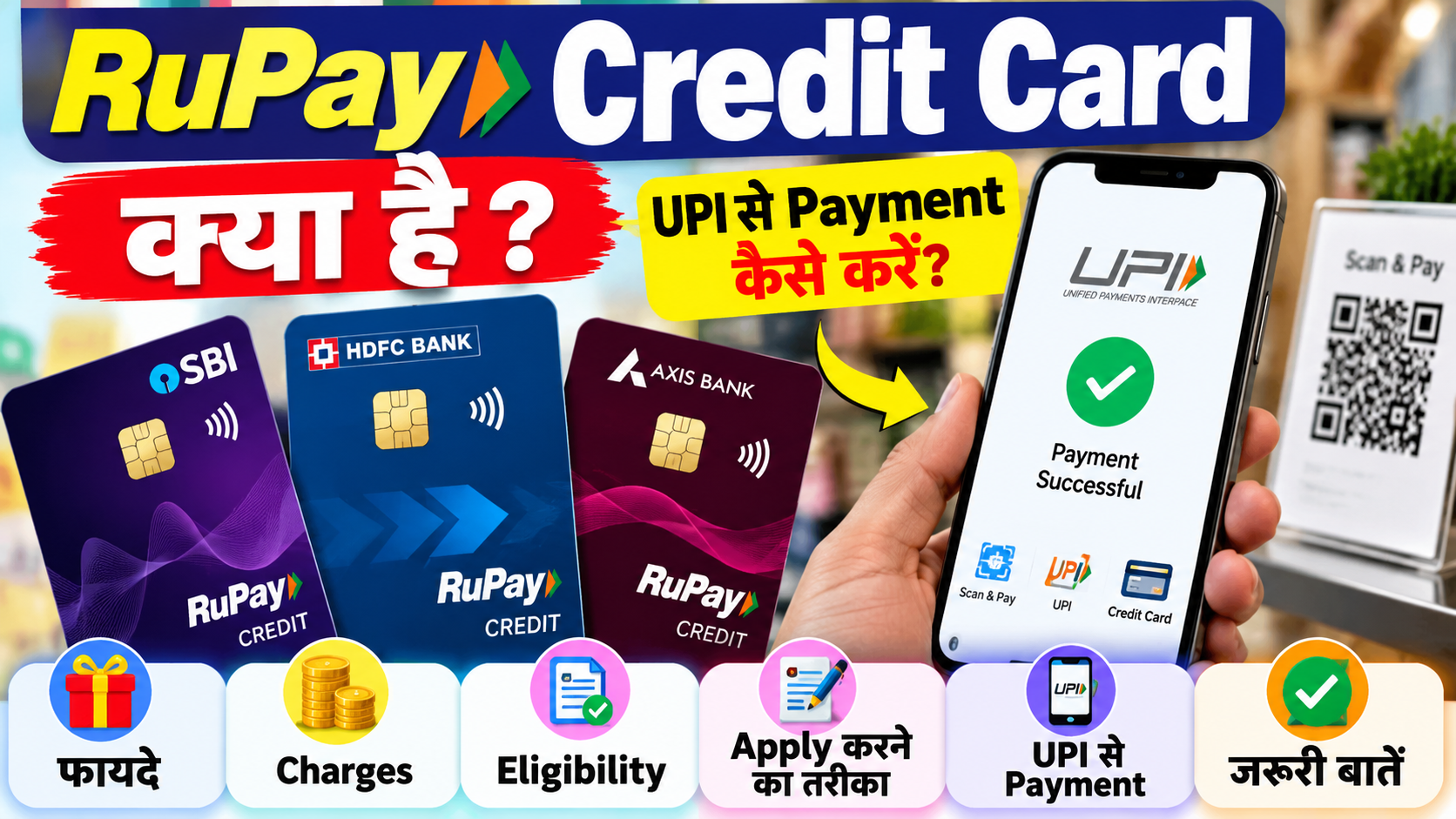 RuPay Credit Card Ke Fayde