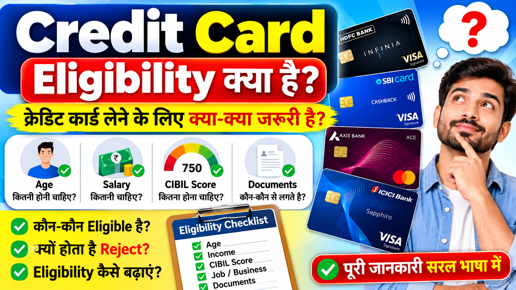 Credit Card Eligibility Criteria Kya Hai